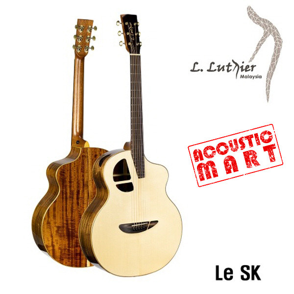 엘루시어 L.Luthier Le SK 올솔리드 어쿠스틱통기타 [네이버톡톡/카톡 AMA-zing 추가인하]