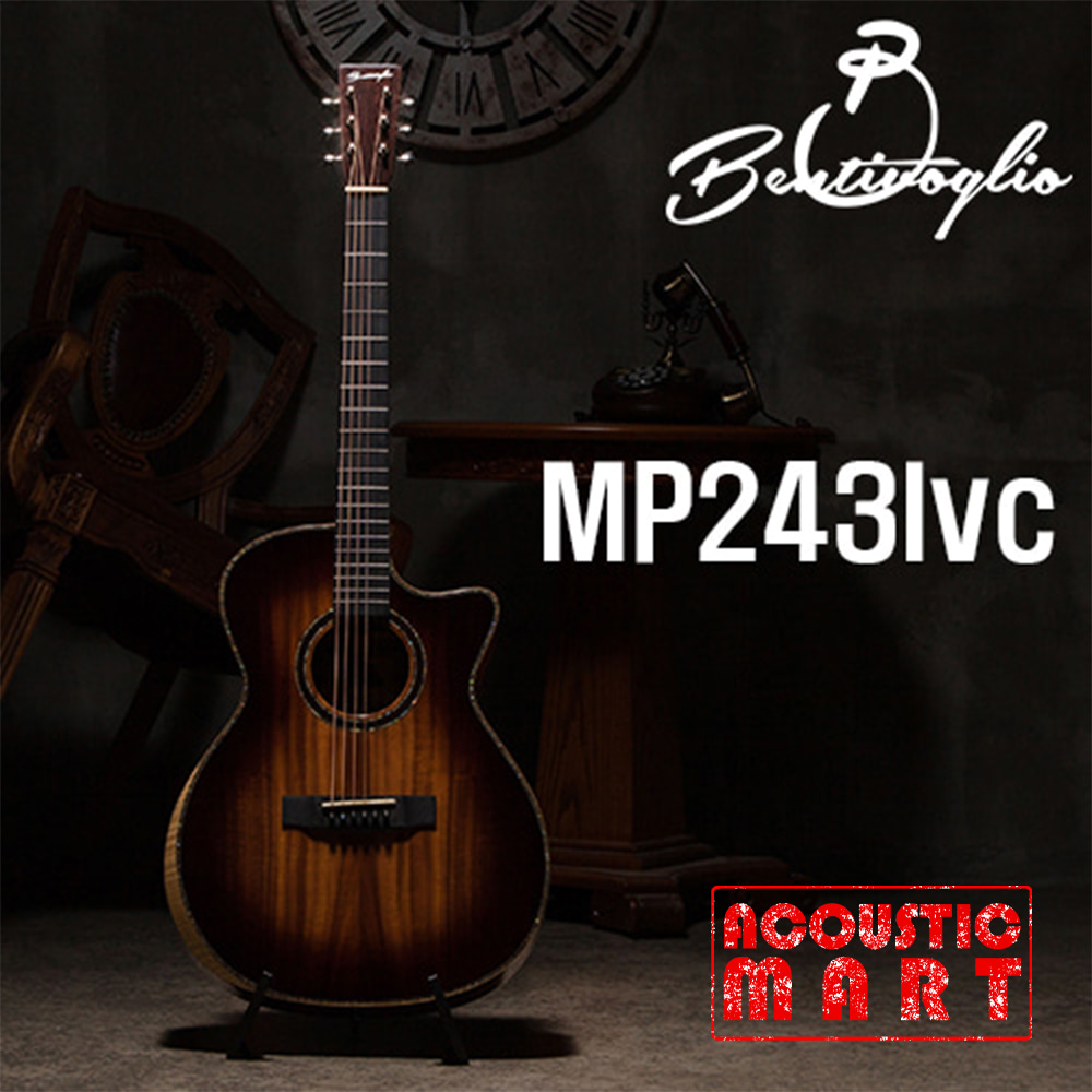 벤티볼리오 MP243lvc OM바디 컷어웨이 탑솔리드 기타 [네이버톡톡/카톡 AMA-zing 추가인하]