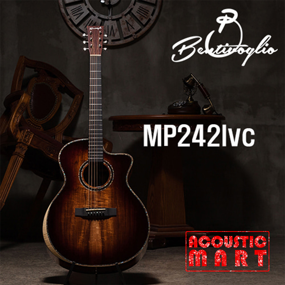 벤티볼리오 MP242lvc GA바디 컷어웨이 탑솔리드 기타 [네이버톡톡/카톡 AMA-zing 추가인하]