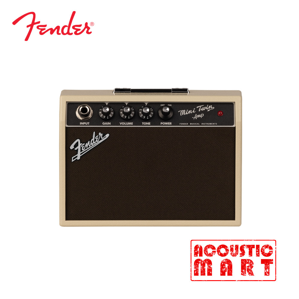 펜더 앰프 Fender MINI&#039;65 TWIN AMP BLONDE