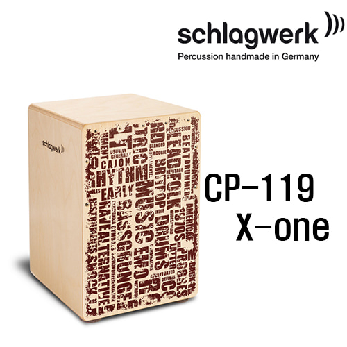 슐락베르크 Schlagwerk CP119 X-One Styles Medium [네이버톡톡/카톡 AMA-zing 추가인하]